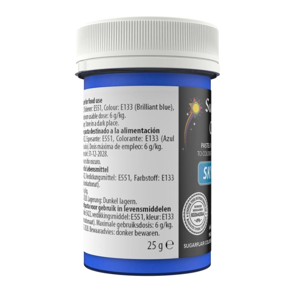 Sugarflair Sky Blue - Pastel Paste Concentrate Colouring 25g