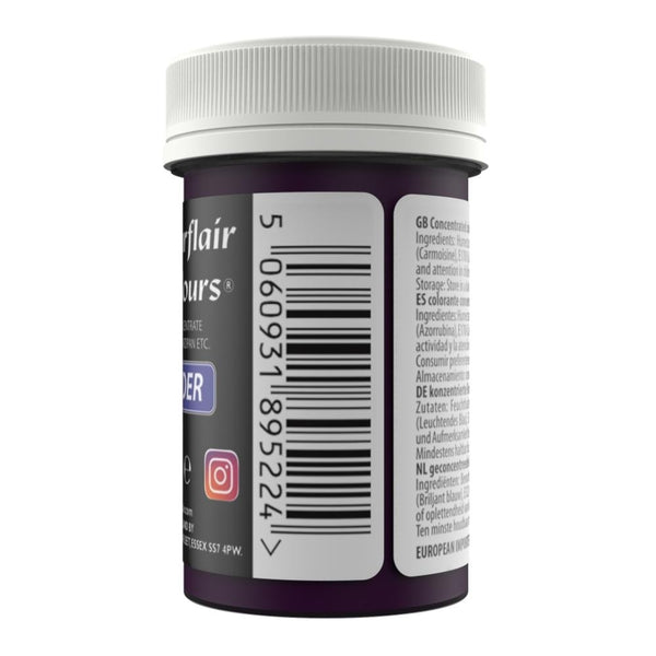 Sugarflair Lavender - Pastel Paste Concentrate Colouring