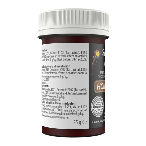Sugarflair Honey Gold - Pastel Paste Concentrate Colouring 25g