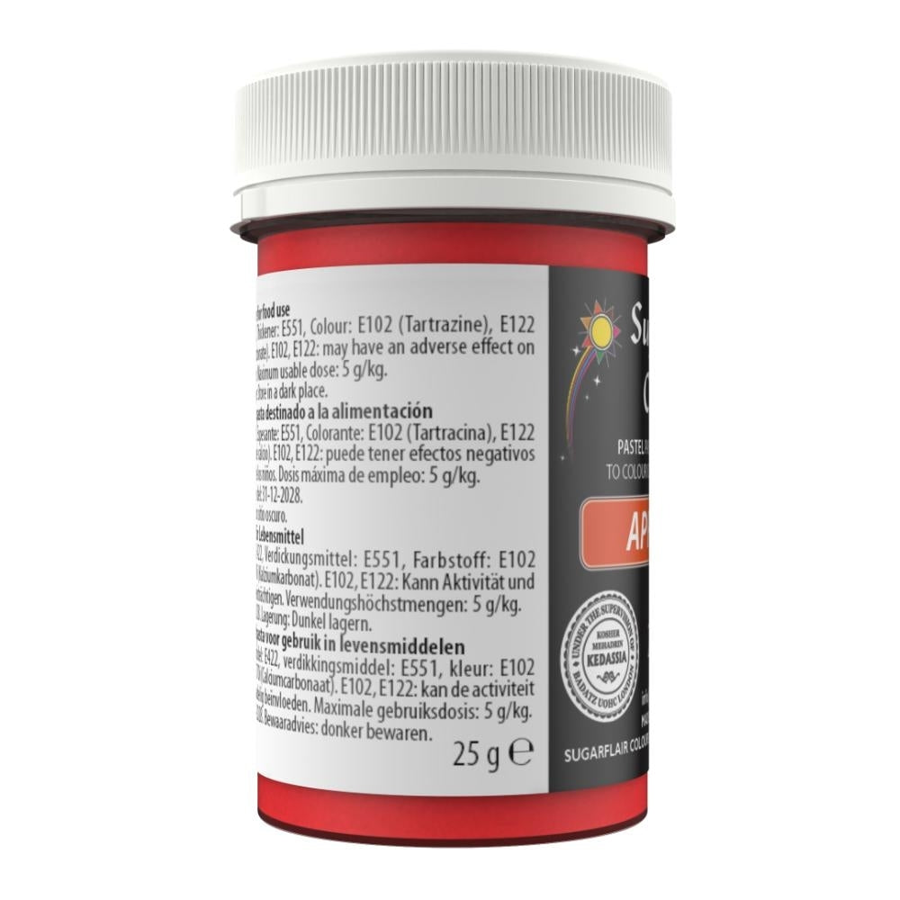 Sugarflair Apricot - Pastel Paste Concentrate Colouring 25g