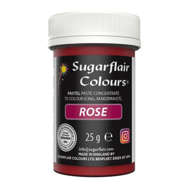 Sugarflair Rose - Pastel Paste Concentrate Colouring 25g