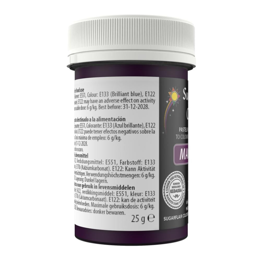 Sugarflair Magenta - Pastel Paste Concentrate Colouring 25g
