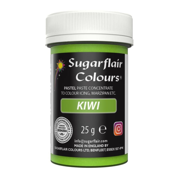 Sugarflair Kiwi Green - Pastel Paste Concentrate Colouring 25g