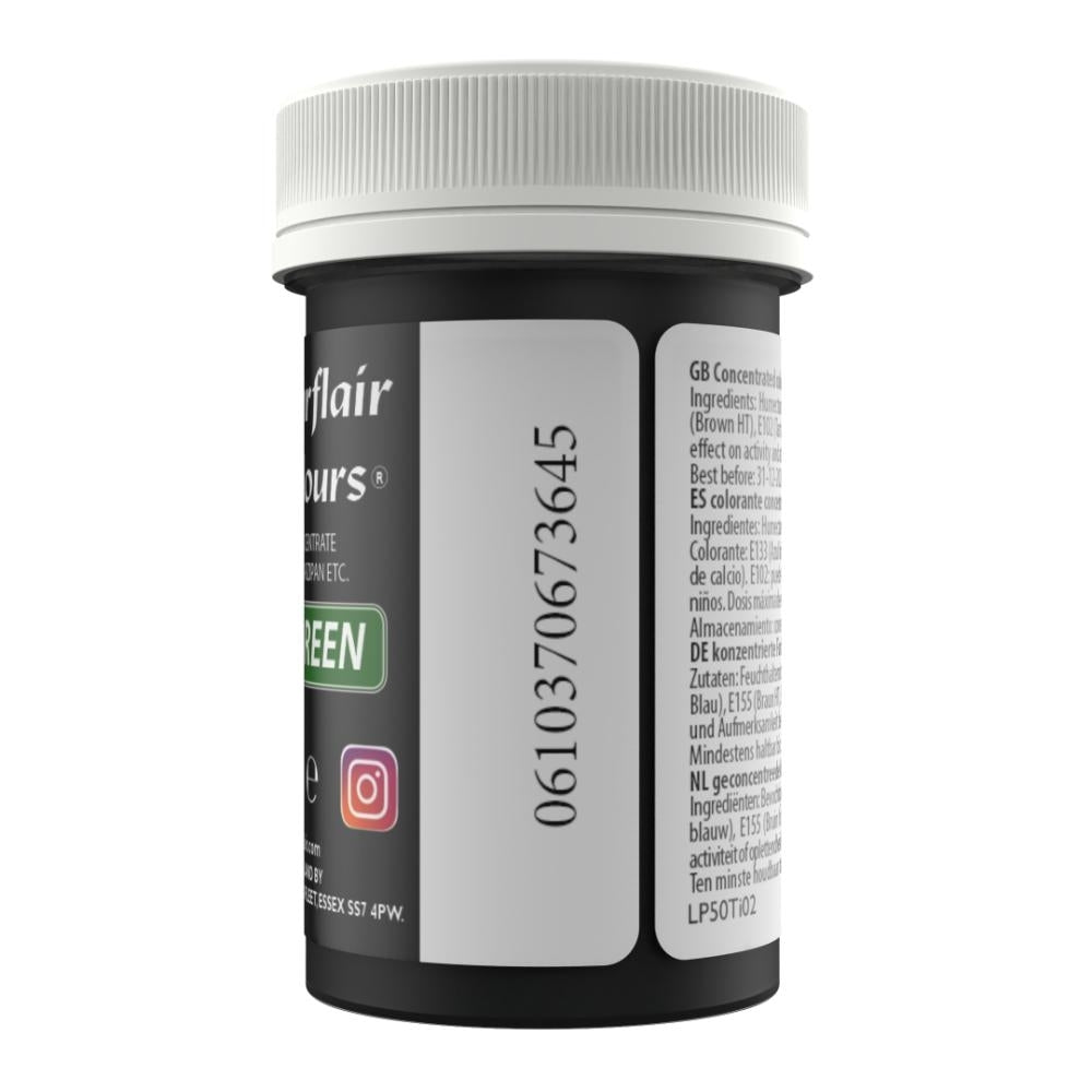 Sugarflair Apple Green - Pastel Paste Concentrate Colouring 25g