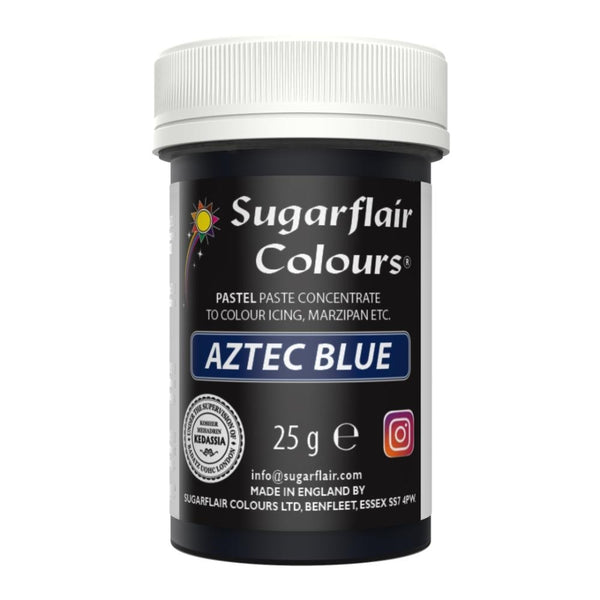 Sugarflair Aztec Blue - Pastel Paste Concentrate Colouring 25g