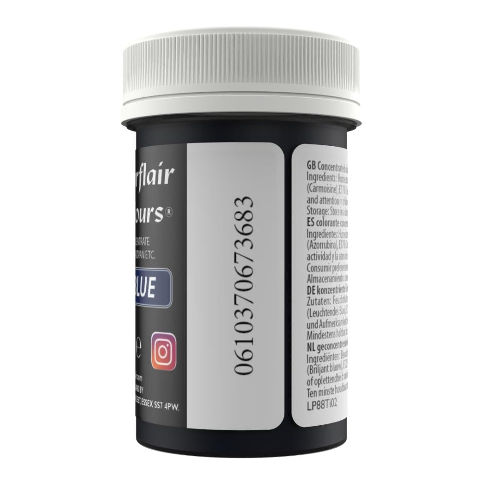 Sugarflair Aztec Blue - Pastel Paste Concentrate Colouring 25g