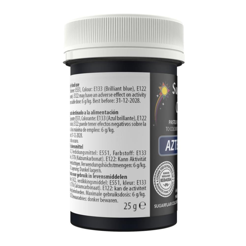 Sugarflair Aztec Blue - Pastel Paste Concentrate Colouring 25g