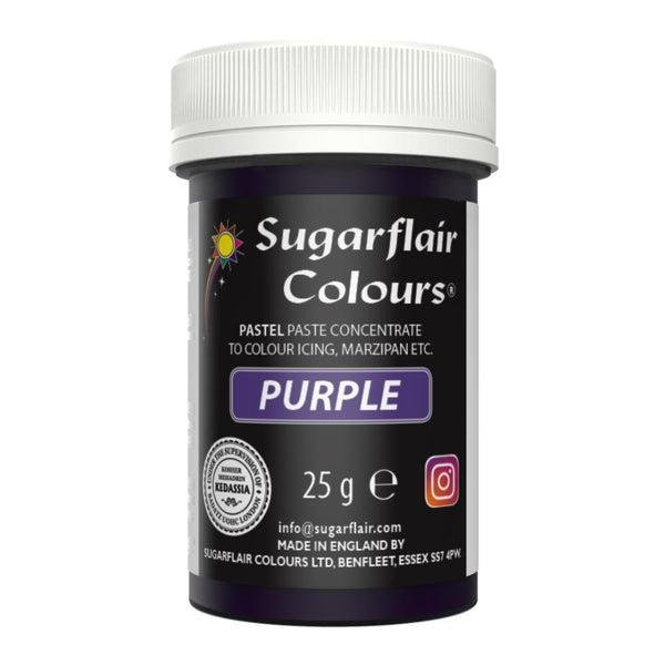 Sugarflair Purple - Pastel Paste Concentrate Colouring 25g