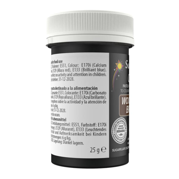 Sugarflair Woodland Brown - Pastel Paste Concentrate Colouring 25g