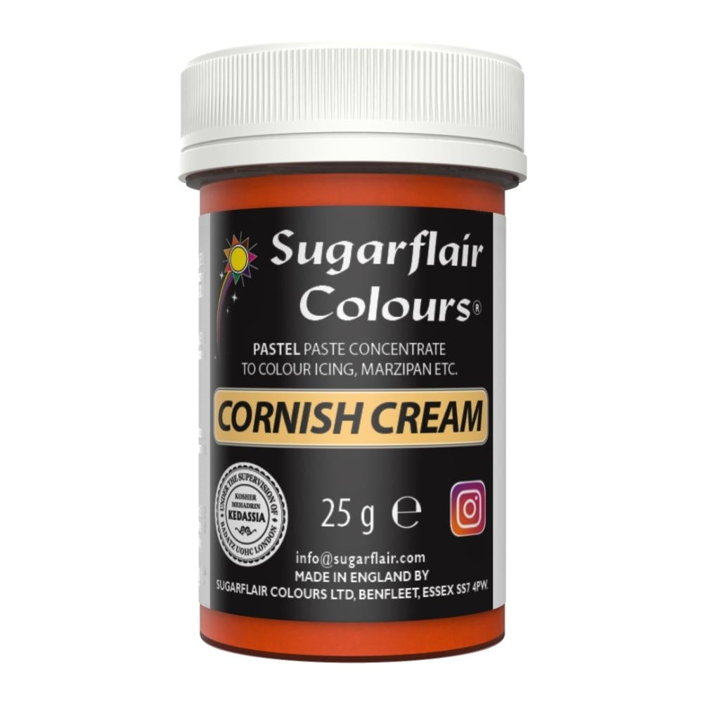 Sugarflair Cornish Cream - Pastel Paste Concentrate Colouring 25g