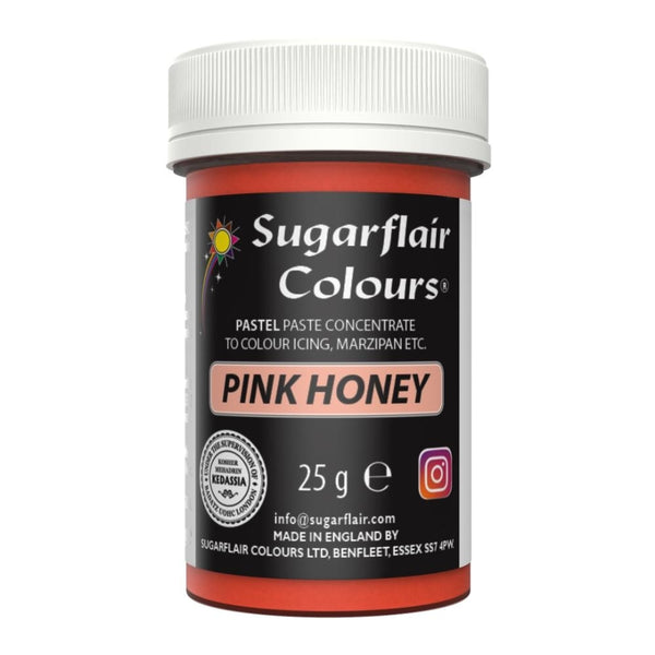 Sugarflair Pink Honey - Pastel Paste Concentrate Colouring 25g