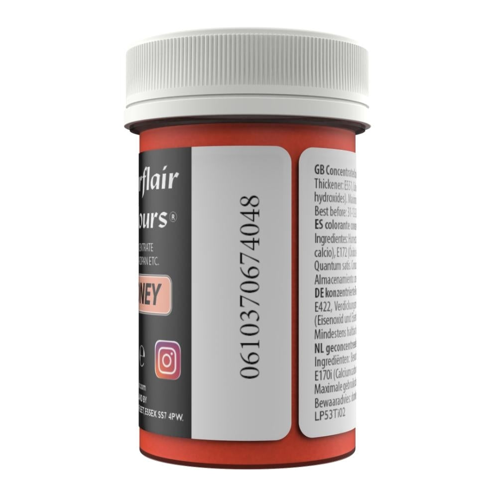 Sugarflair Pink Honey - Pastel Paste Concentrate Colouring 25g