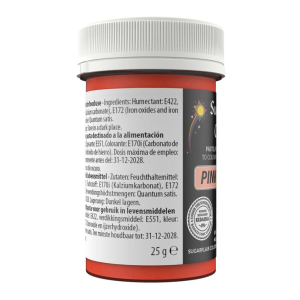 Sugarflair Pink Honey - Pastel Paste Concentrate Colouring 25g