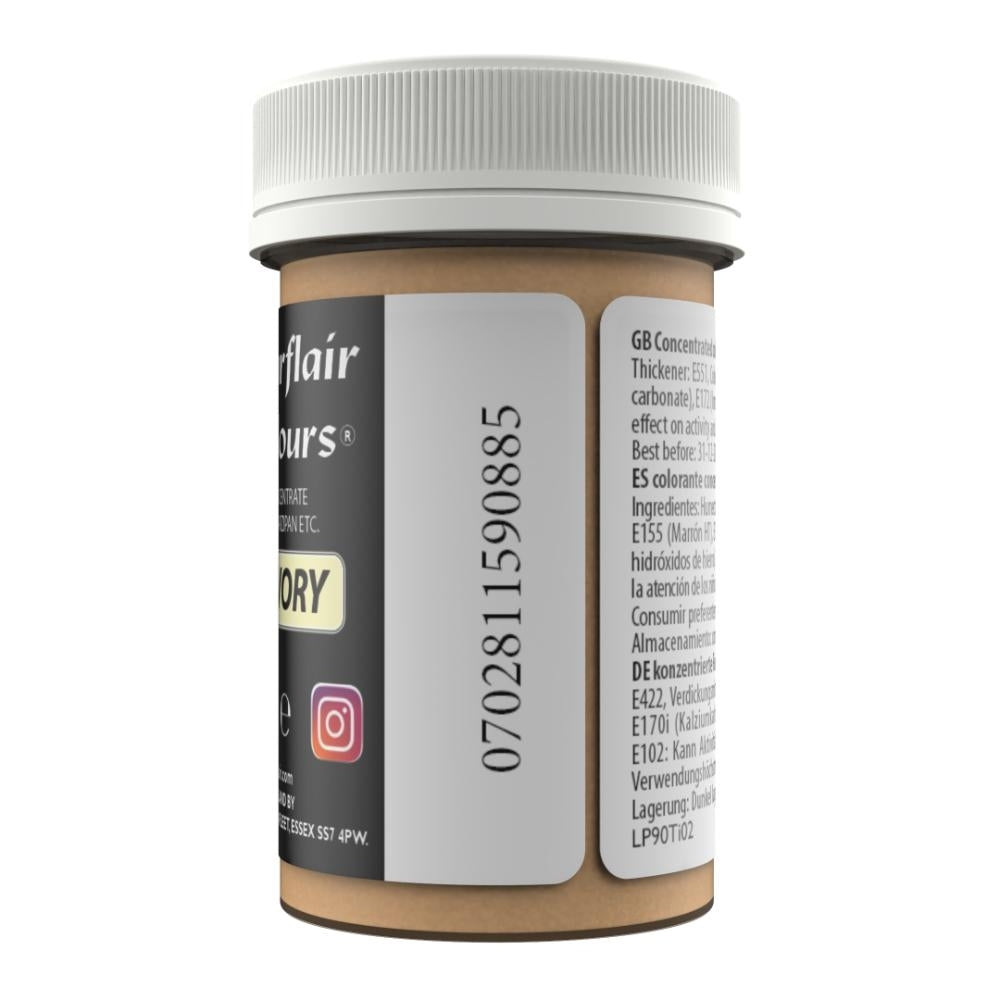 Sugarflair Pearl Ivory - Pastel Paste Concentrate Colouring 25g