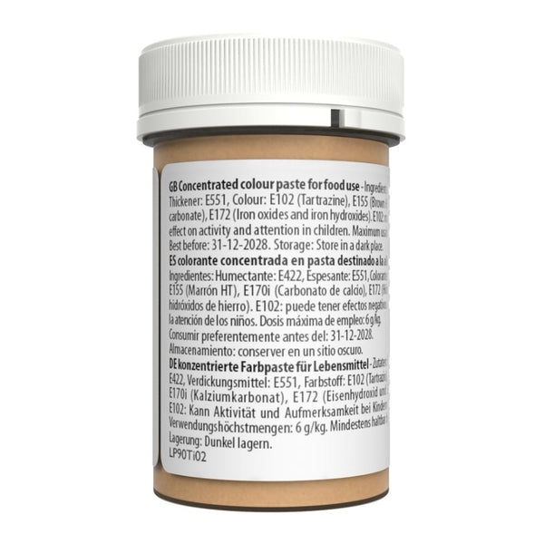 Sugarflair Pearl Ivory - Pastel Paste Concentrate Colouring 25g