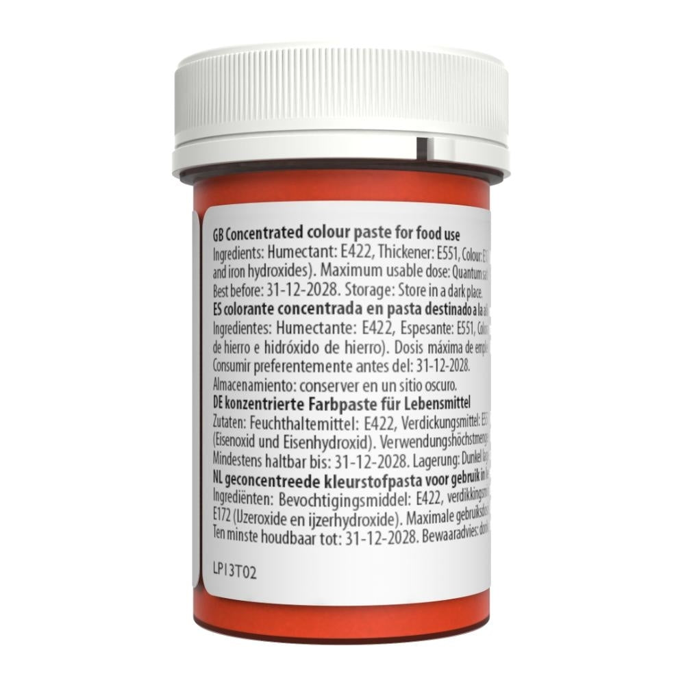 Sugarflair Spice Red - Pastel Paste Concentrate Colouring 25g