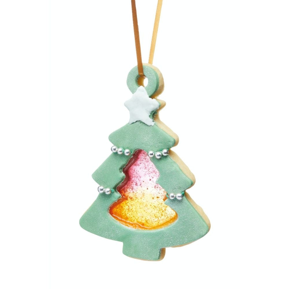 Kitchencraft Festive Stained Glass Window Cutter Set Of 5
