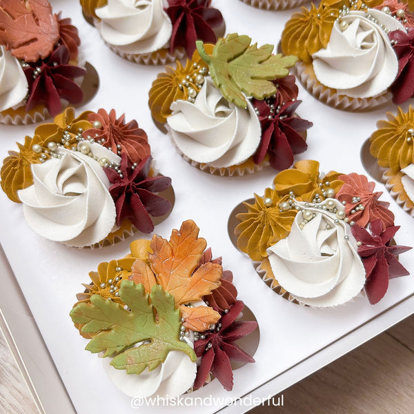 FMM Seasonal Leaves Icing Cutter Set