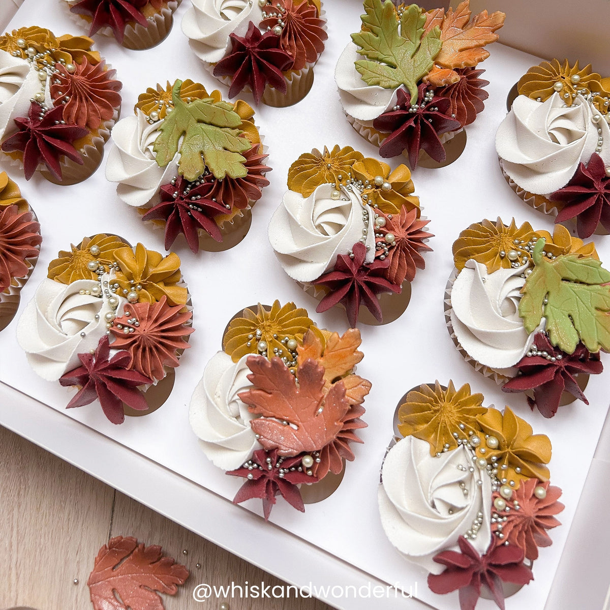 FMM Seasonal Leaves Icing Cutter Set