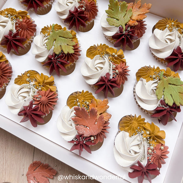 FMM Seasonal Leaves Icing Cutter Set