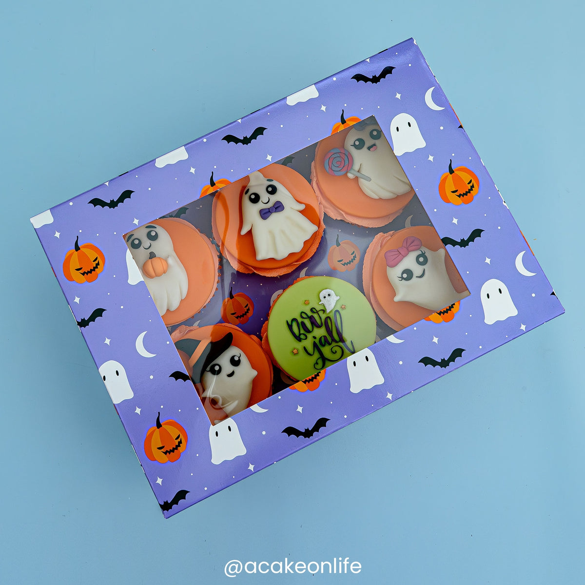 Simply Making Fright Night Halloween Cupcake Box Pack Of 2