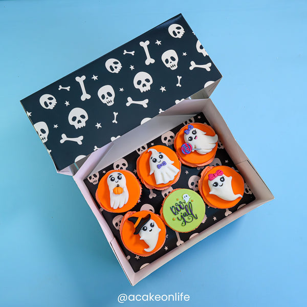 Simply Making Halloween Skeleton Cupcake Box Pack Of 2