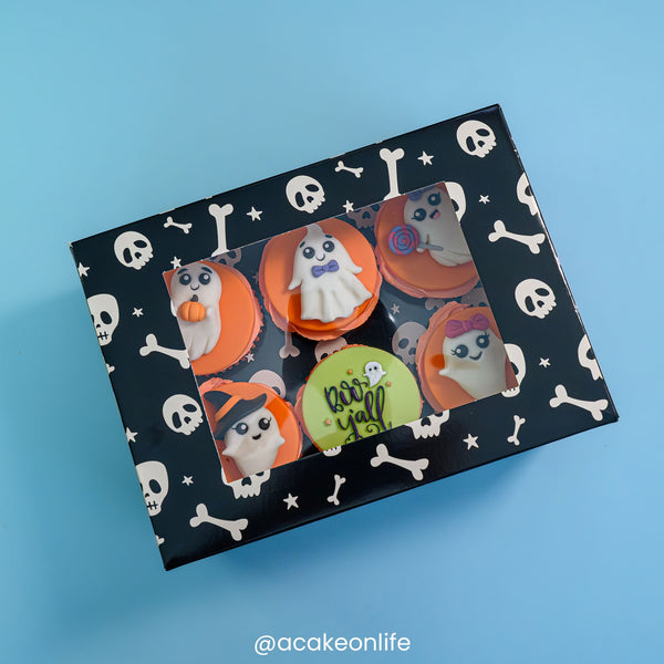Simply Making Halloween Skeleton Cupcake Box Pack Of 2