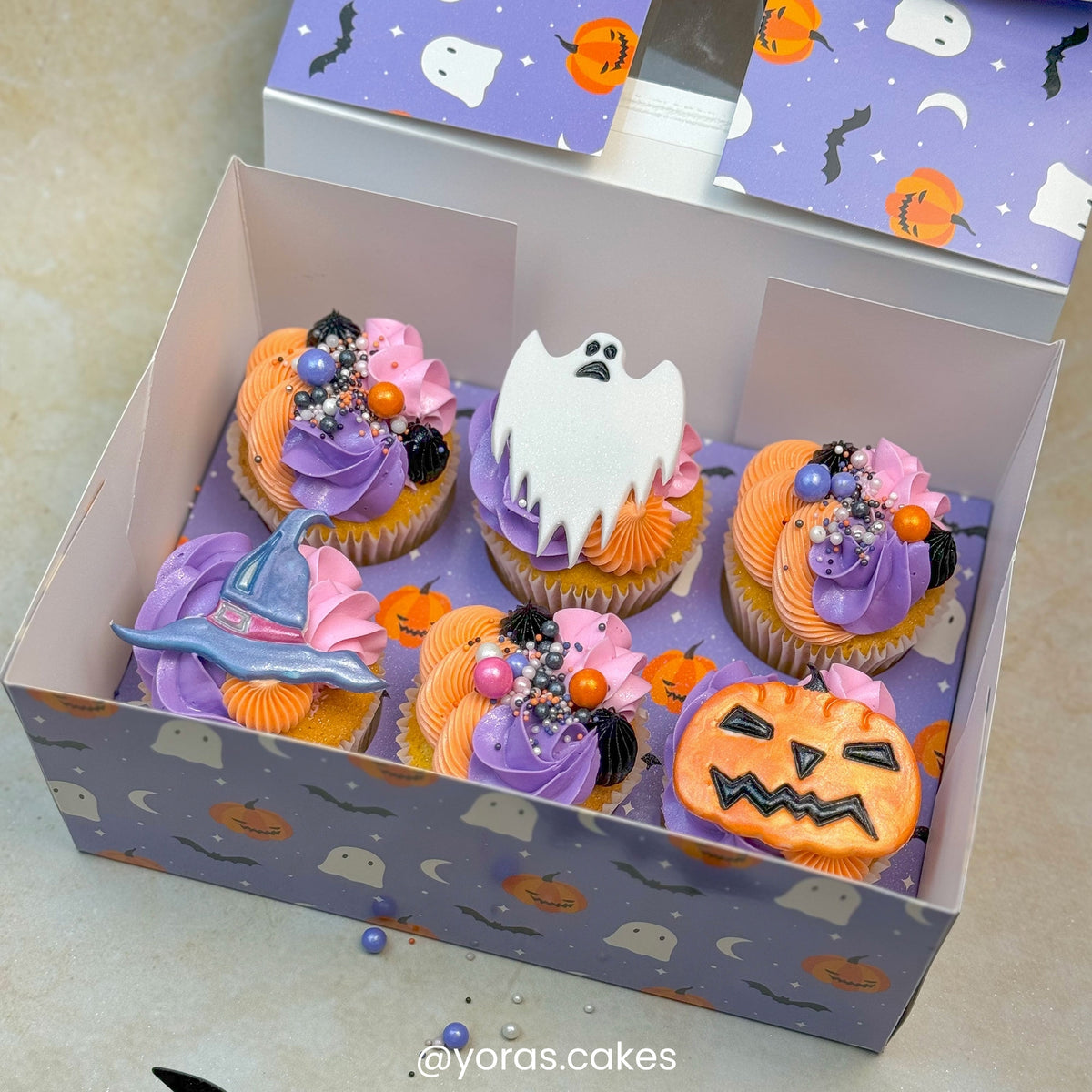 Simply Making Fright Night Halloween Cupcake Box Pack Of 2