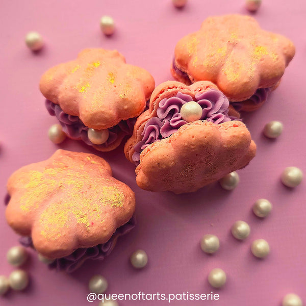 Purple Cupcakes Shimmer Pearls (V)
