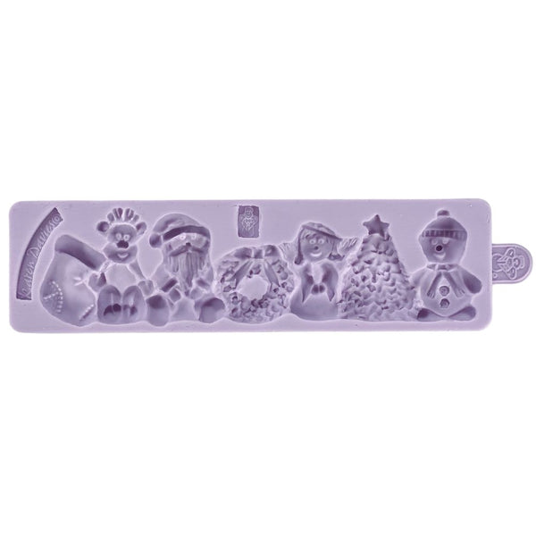 Karen Davies Christmas Border Silicone Mould