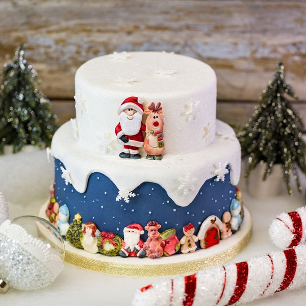 Karen Davies Christmas Border Silicone Mould