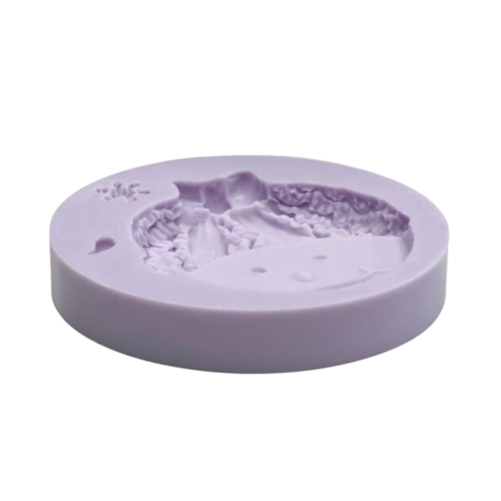 Karen Davies Snowman Head Bow Silicone Mould