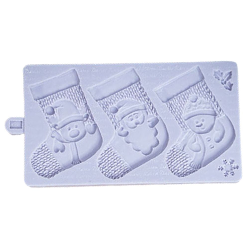 Karen Davies Christmas Stockings Silicone Mould
