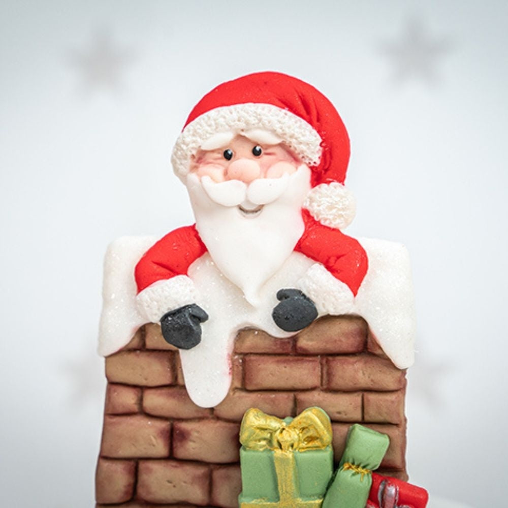 Karen Davies Santa's Chimney Silicone Mould