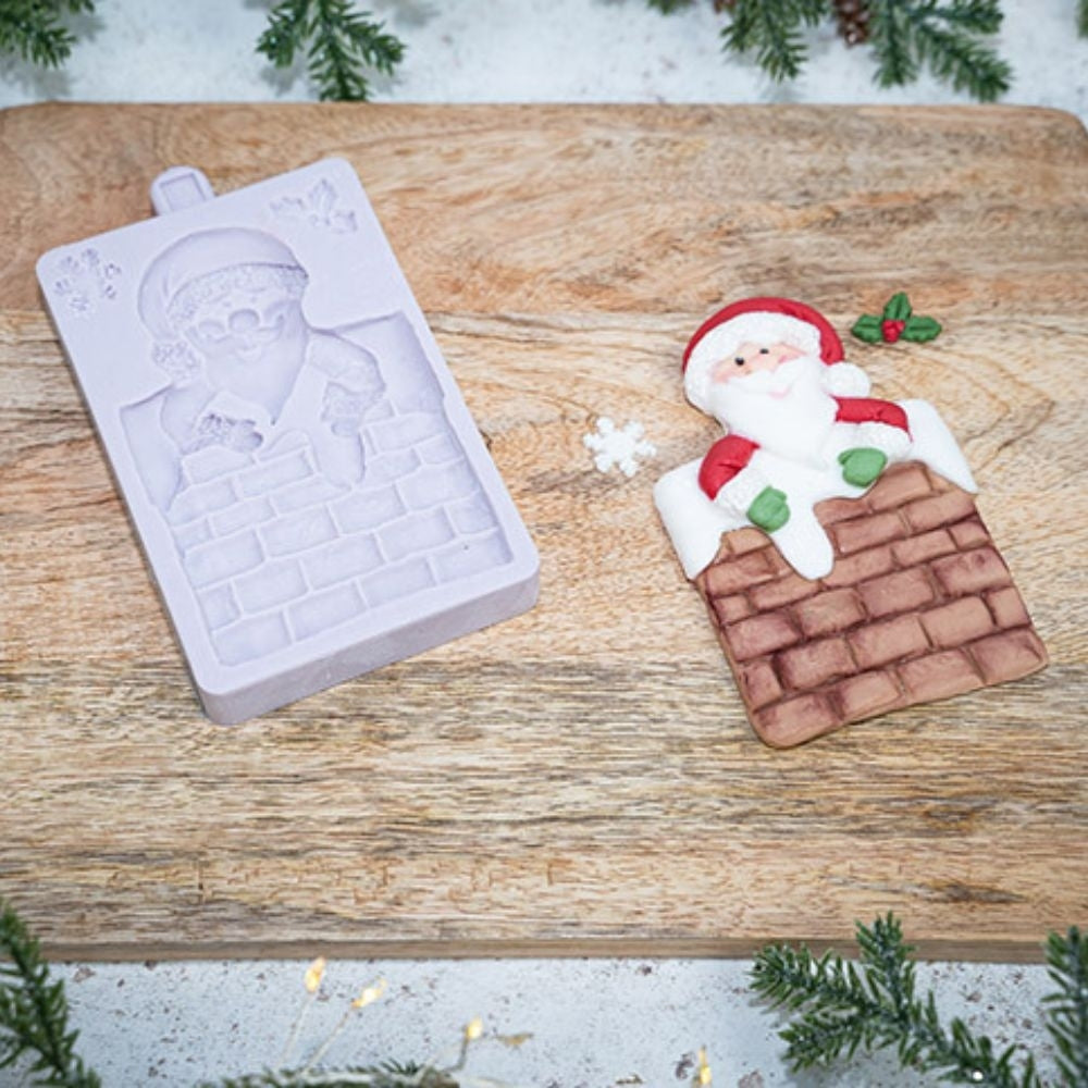 Karen Davies Santa's Chimney Silicone Mould