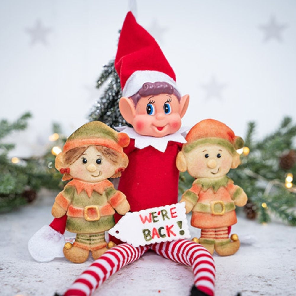 Karen Davies Christmas Elves Silicone Mould