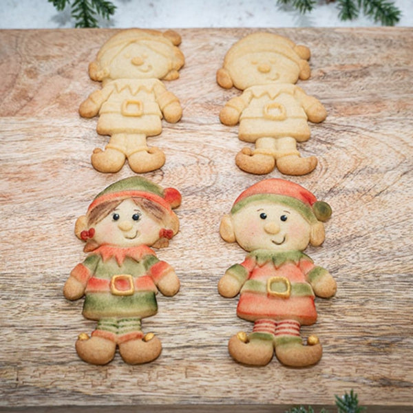 Karen Davies Christmas Elves Silicone Mould