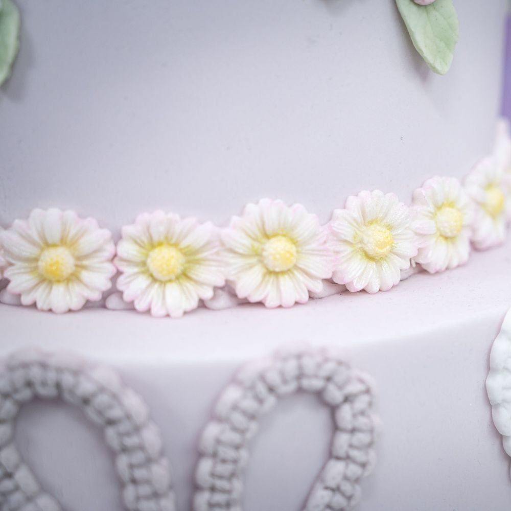 Karen Davies Miniature Flower Borders Silicone Mould