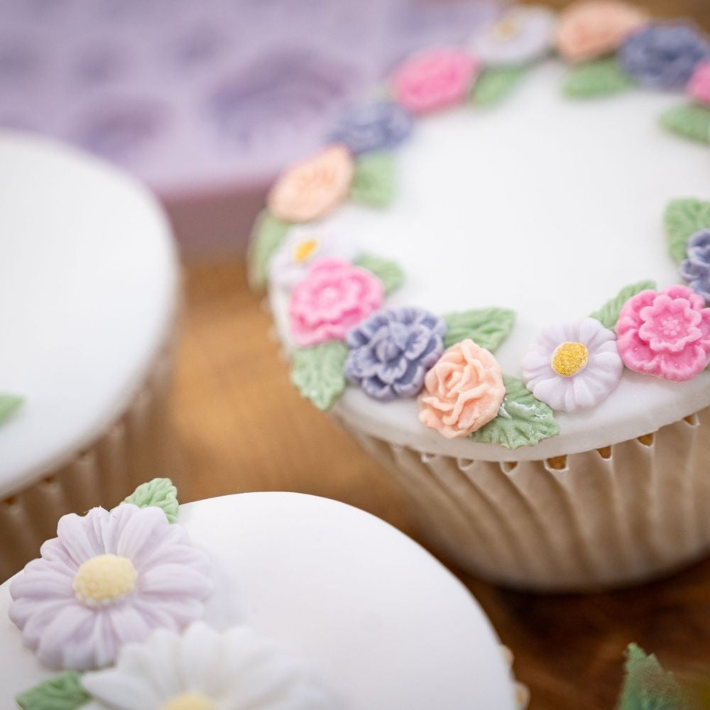Karen Davies Miniature Flowers Silicone Mould