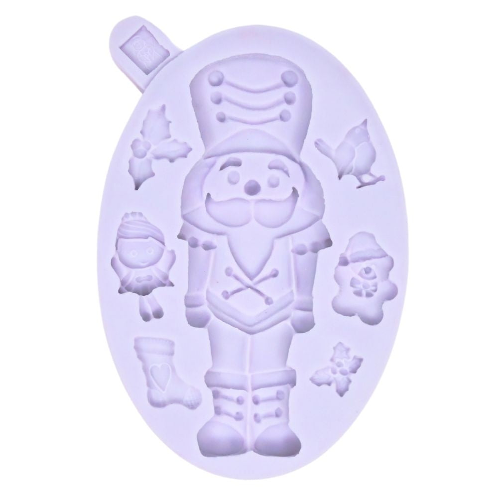 Karen Davies Nutcracker Christmas Silicone Mould