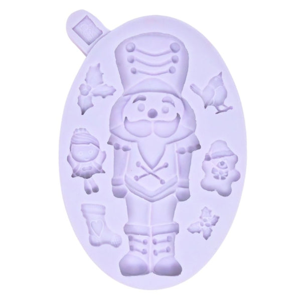 Karen Davies Nutcracker Christmas Silicone Mould