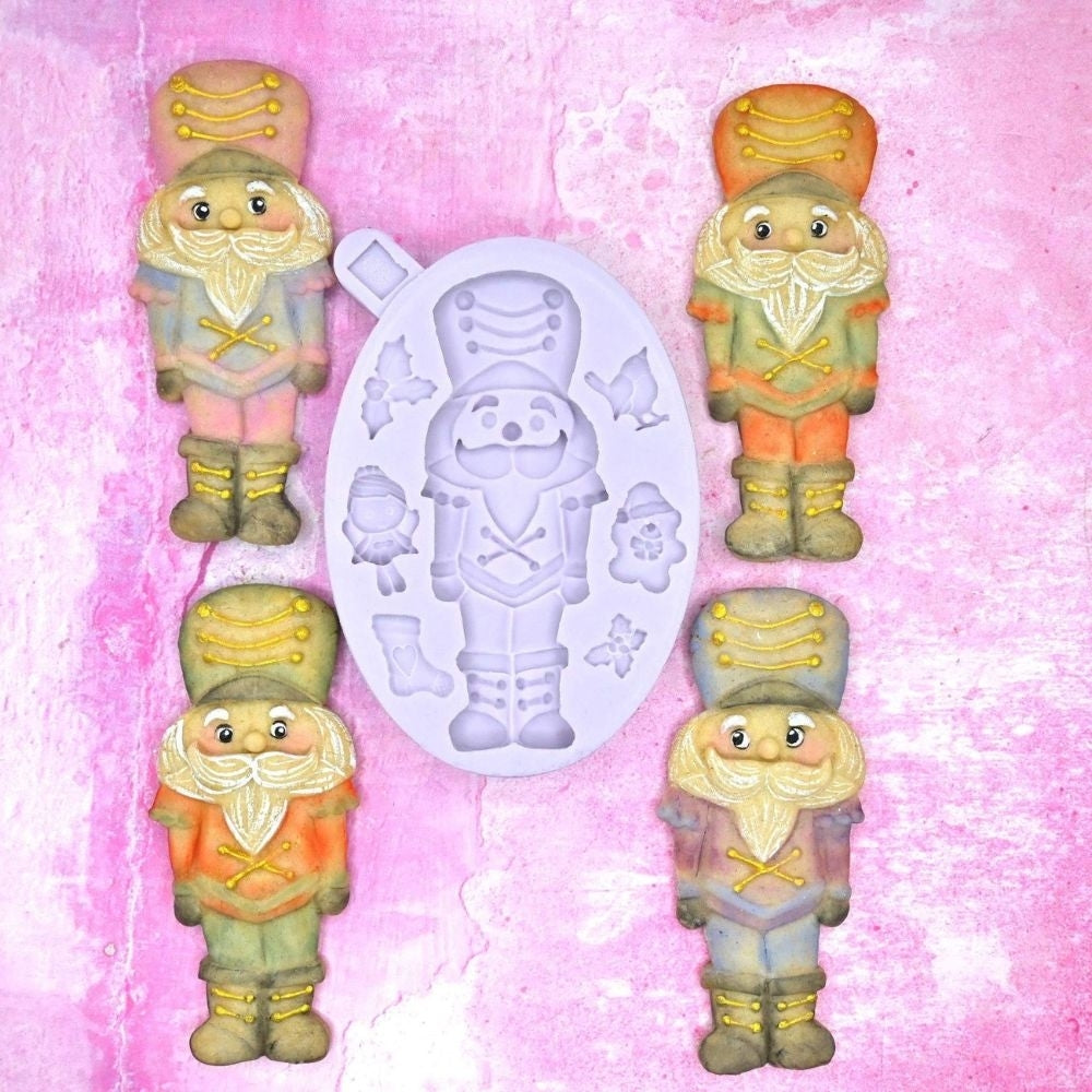 Karen Davies Nutcracker Christmas Silicone Mould