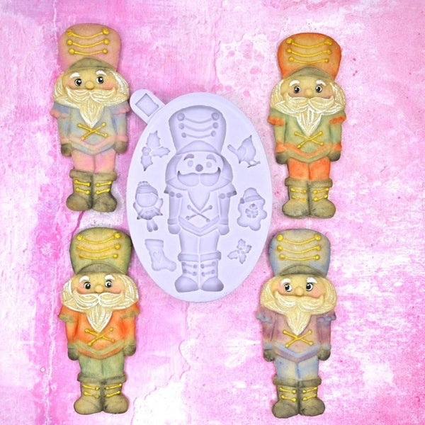 Karen Davies Nutcracker Christmas Silicone Mould