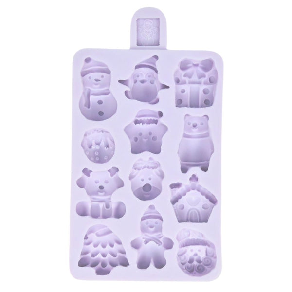 Karen Davies Miniature Christmas Silicone Mould