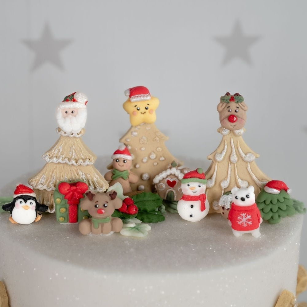 Karen Davies Miniature Christmas Silicone Mould