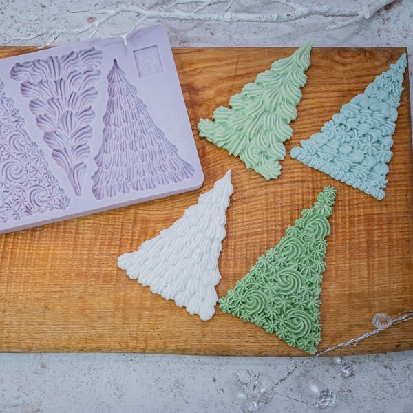 Karen Davies Buttercream Trees Silicone Mould
