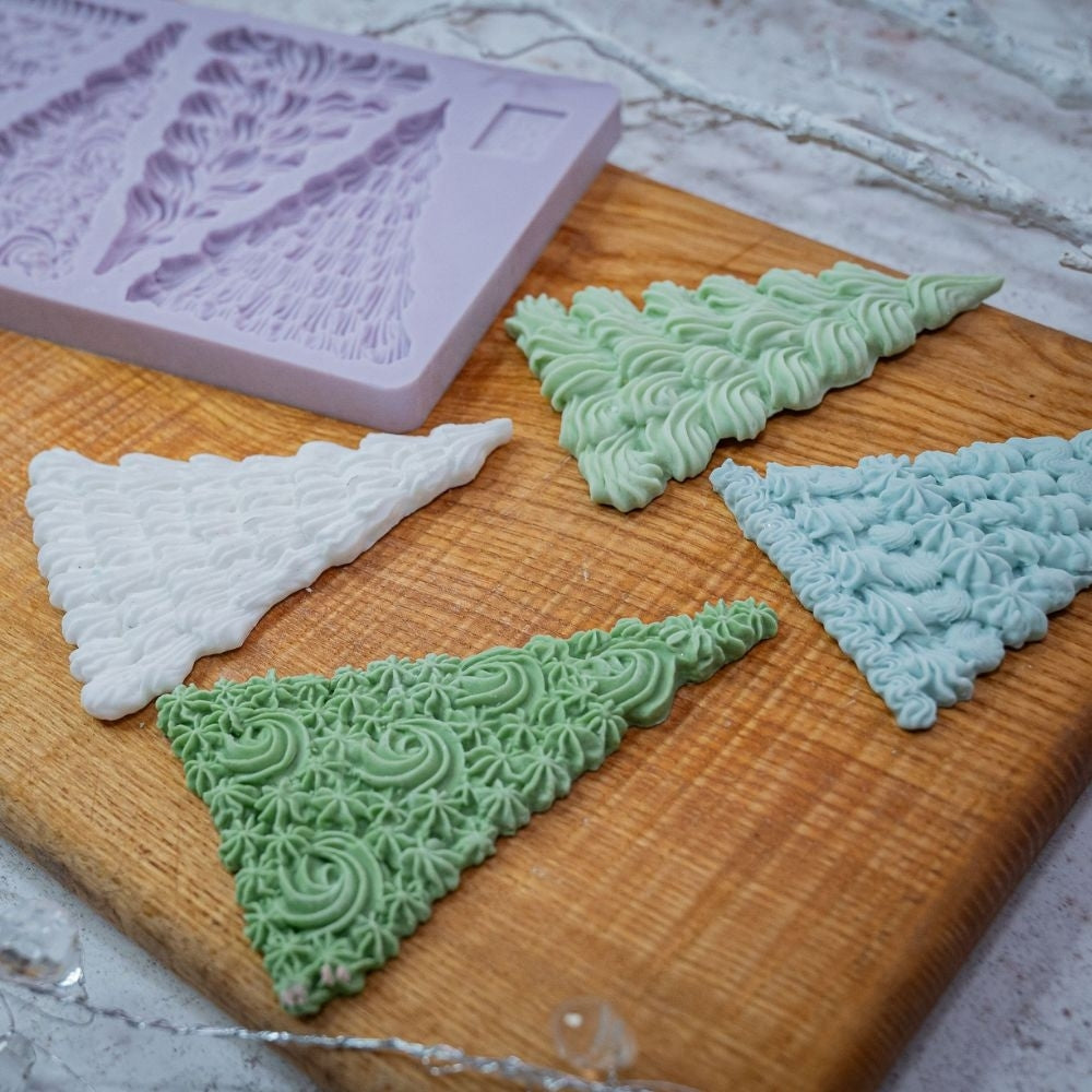 Karen Davies Buttercream Trees Silicone Mould