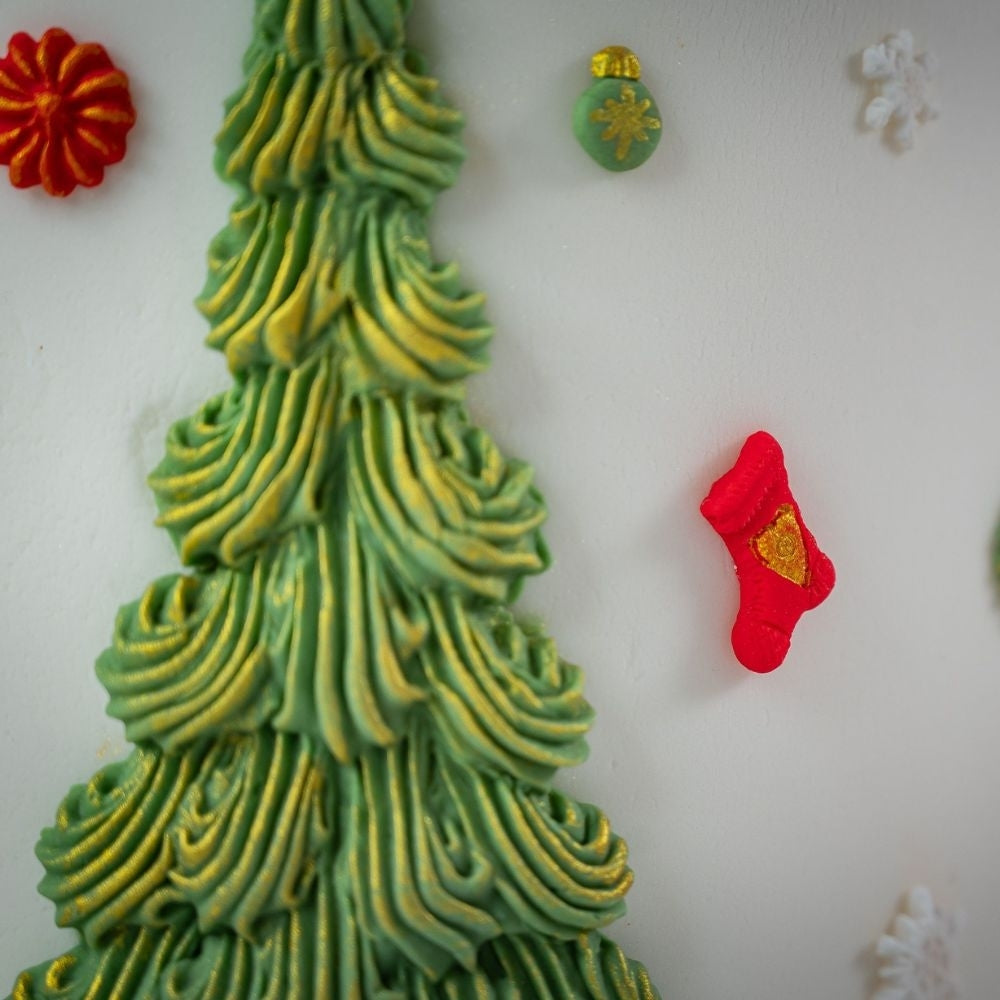 Karen Davies Large Buttercream Tree Silicone Mould