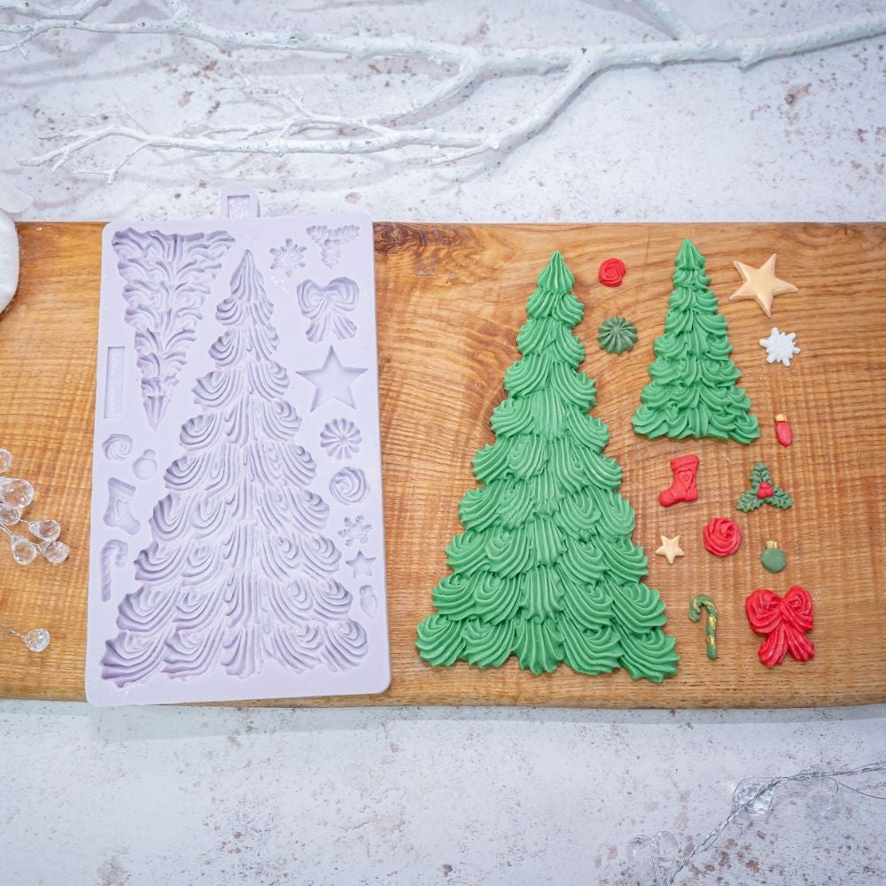 Karen Davies Large Buttercream Tree Silicone Mould