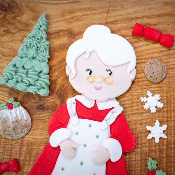 Karen Davies Mrs Claus Christmas Silicone Mould